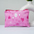 Personalised Pink Printed Kids Pouch & Luggage Tag Combo